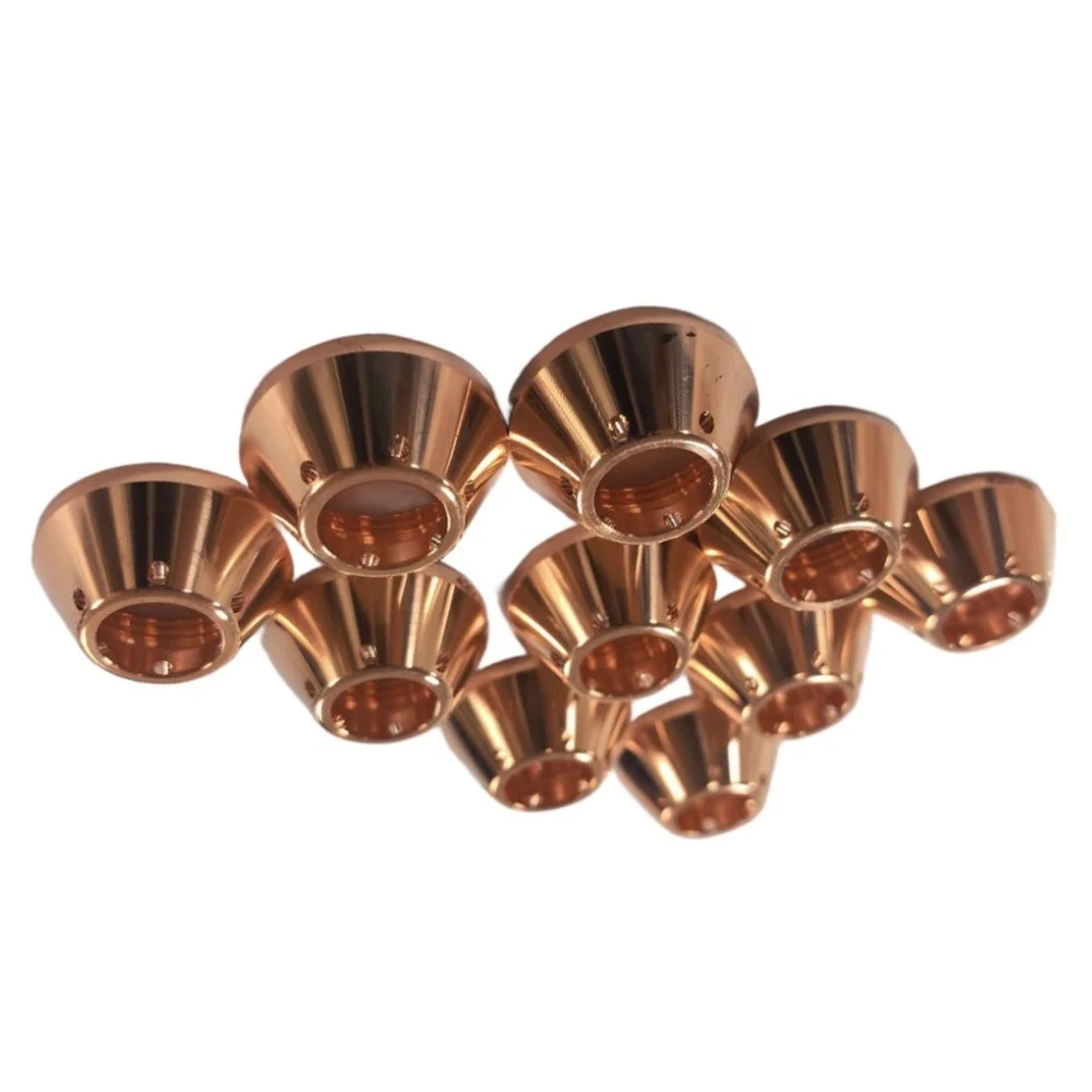 Ionized Gas Shield Cup 10pcs for Powermax125 For Torch Replacement Parts Compatible with 420152 Cutting Nozzle