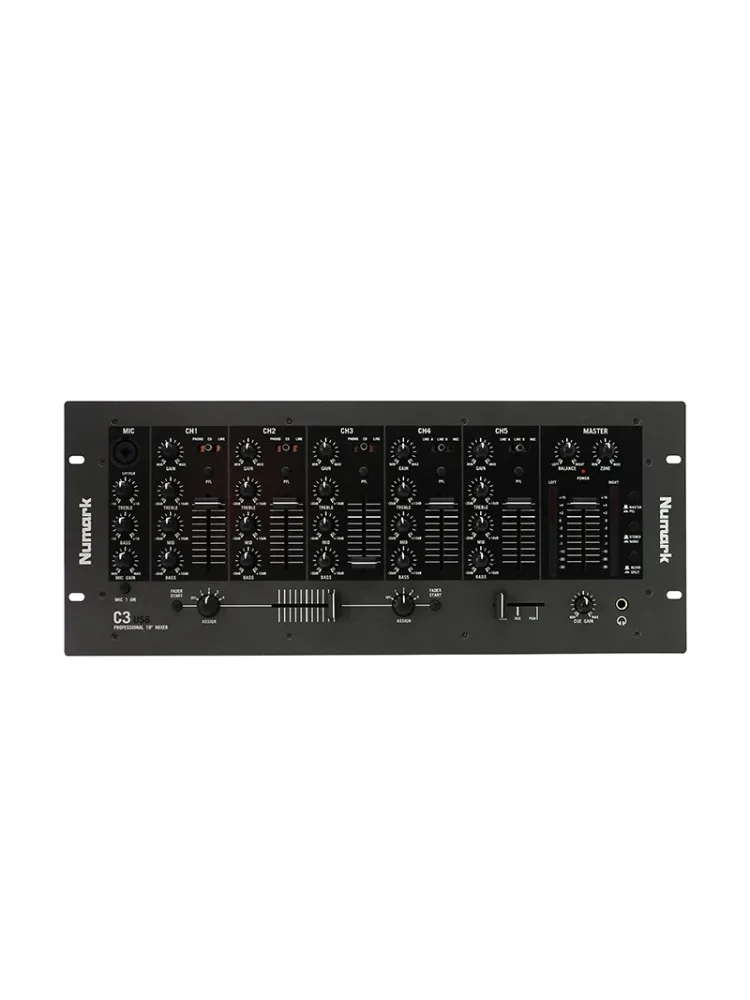 Hot sale Nu mark dj m ixer C3 USB sound console  professional  mix ing console for dj stage