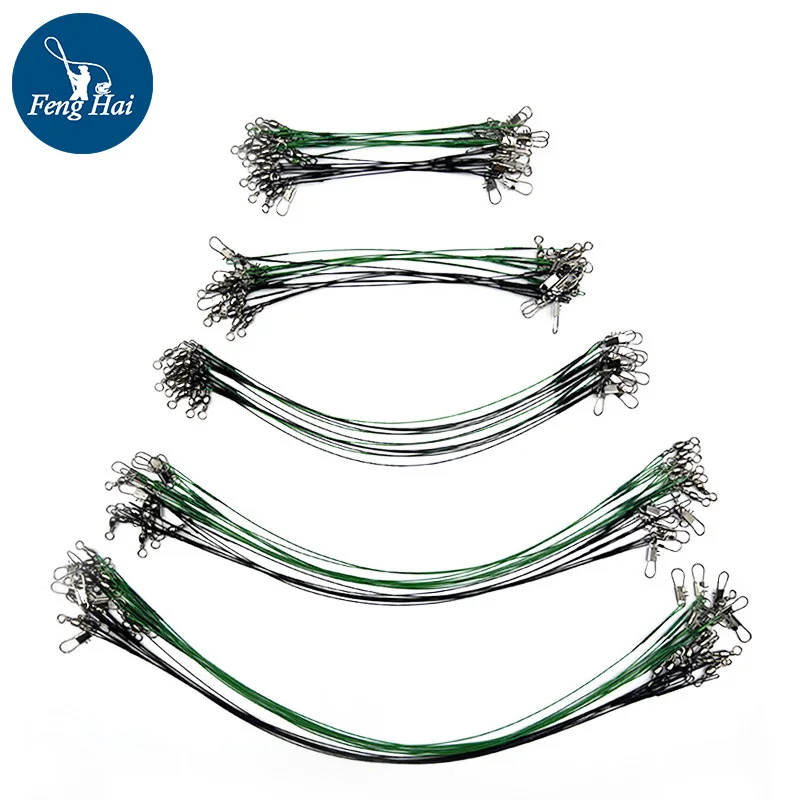 

Flexible Wire Leader Fishing Accessories Wire Line Front Lead Rust And Corrosion Resistant Anti-Bite Line Fishing Gear