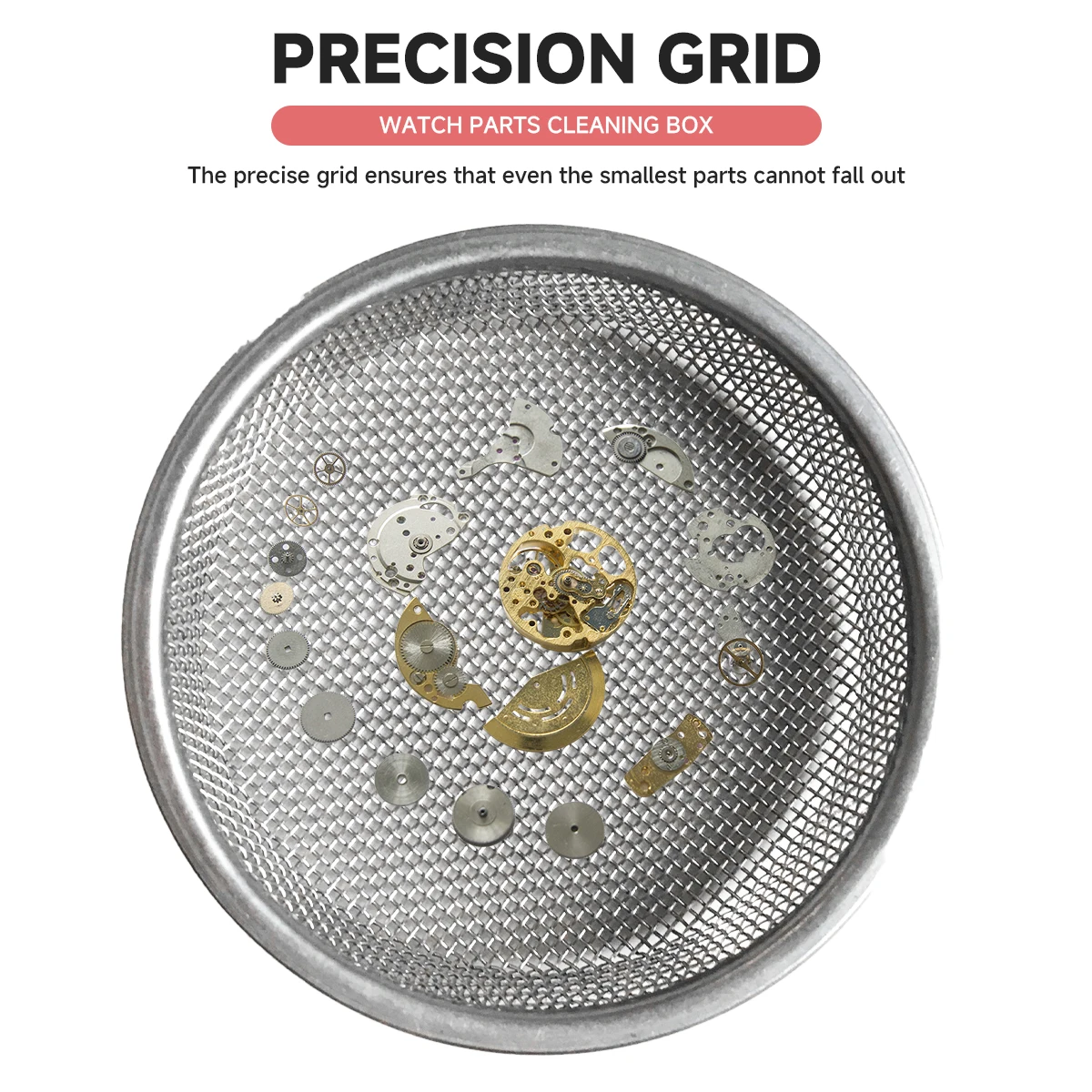 1Pc Tisch Reparatur Werkzeug 6912-O Öl Net Mit Uhr Öl Waschmaschine Kleine Teile Net Uhr Teile Net Teile öl Net 20*12MM reinigungskorb