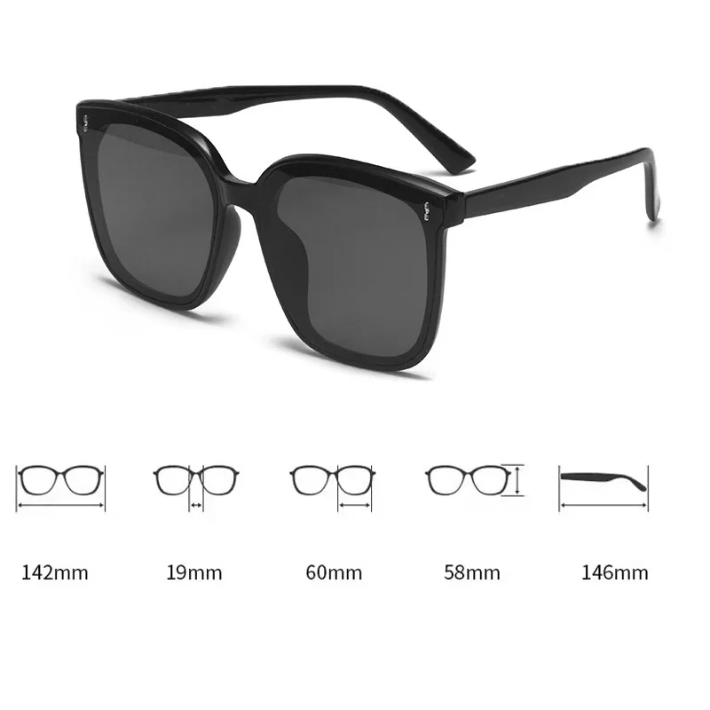 Retro vintage quadrado feminino óculos de sol moda unisex óculos de sol viagem condução óculos de proteção para os olhos