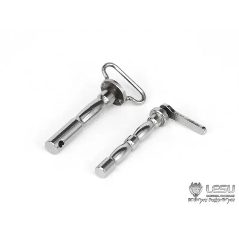 Metall-Stoßfänger-Fronthaken Silber G-6144 für 1/14 Tamiya RC für AROCS 3363 3348 Muldenkipper Ferngesteuerter Anhänger Spielzeugteile – Detail 6