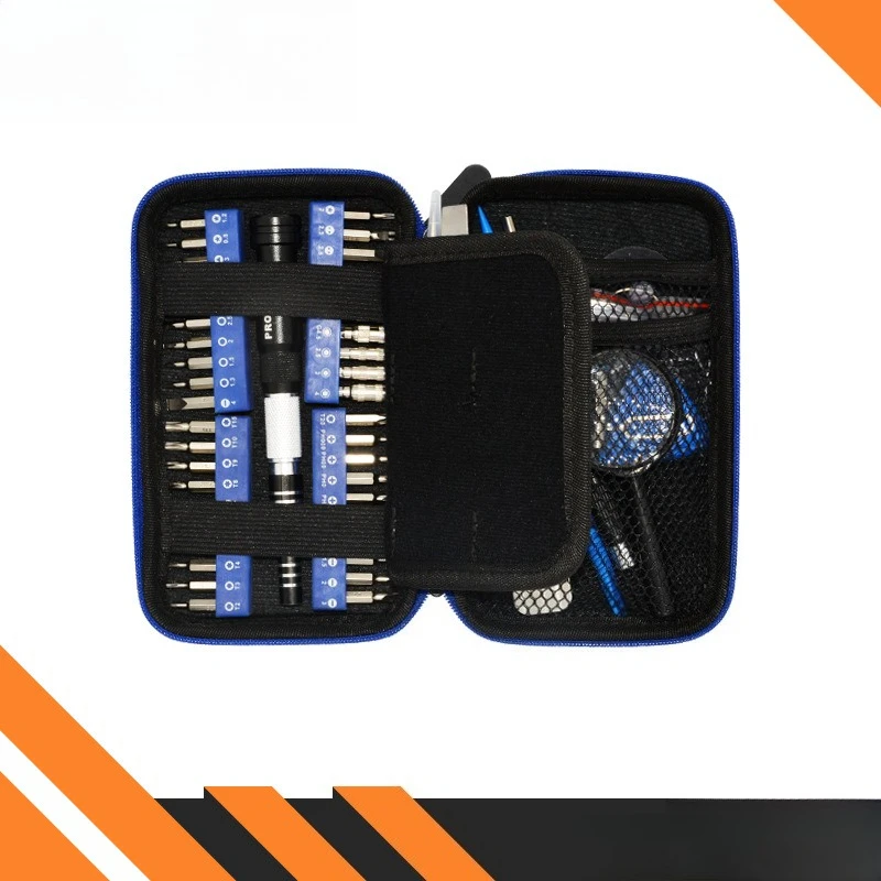 58 In 1 Canvas Manual Disassembly Tool Set Multifunctional Screwdriver Kit For iPhone Phone Repair