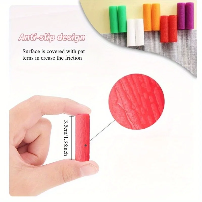 12pc Hot Sale Cylindrical Dental Chew Stick Oral Care Tools, Various Flavors, Mint, Apple, Strawberry, Grape, Etc Random Color