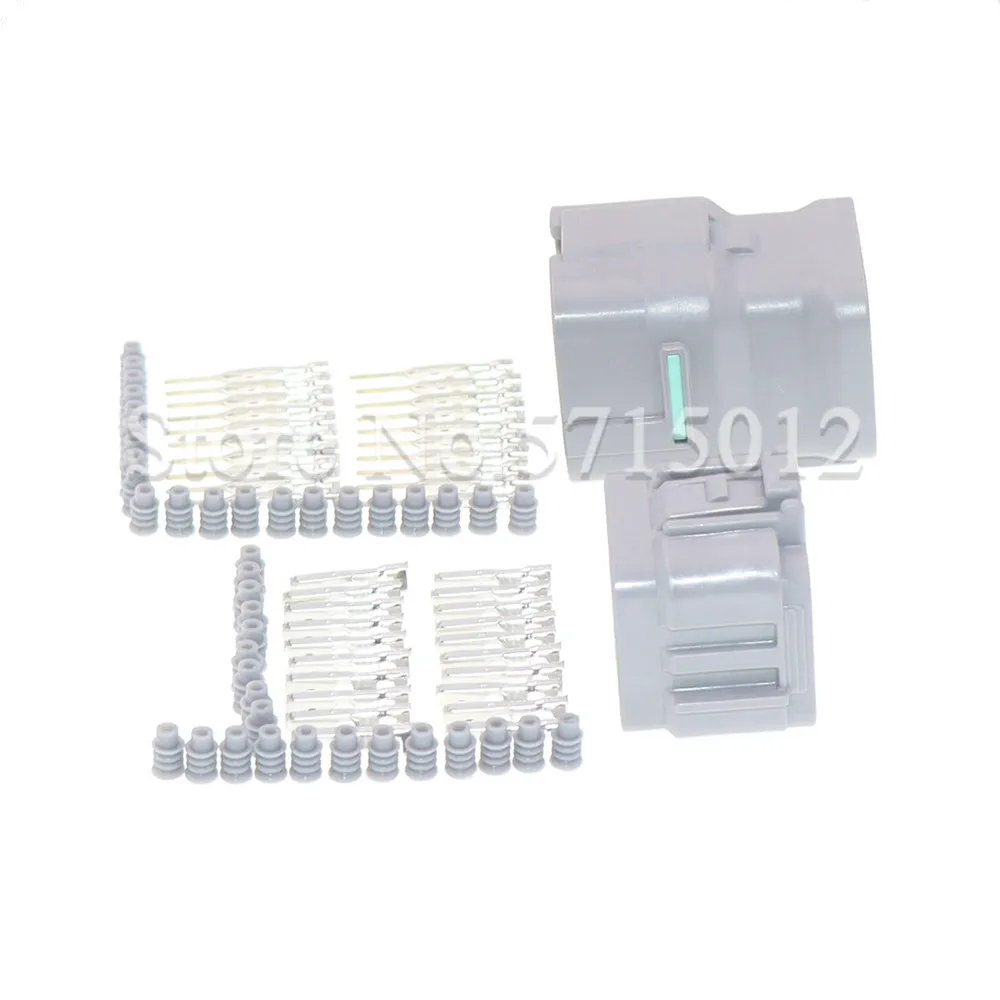20 Hole Car Excavator Hydraulic Pump Waterproof Plug 6189-0714 6188-0494 Automobile Electrical Control Board Connector