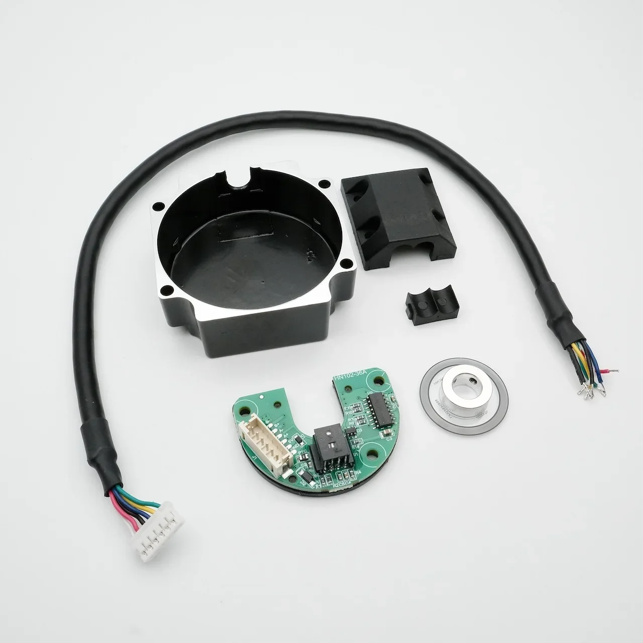 1000ppr ab 2 fases para 57mm 9731 disco de código de motor de passo industrial HN102-36A 8mm furo 360ppr 1000 lpr diy nema 23