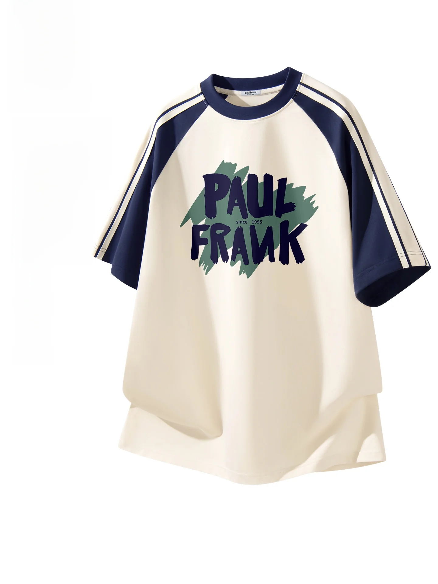 

Retro Color Blo ort Sve T-irt Men's Summer Casual Sport round Ne f Sve D Printed Youth ular Co...