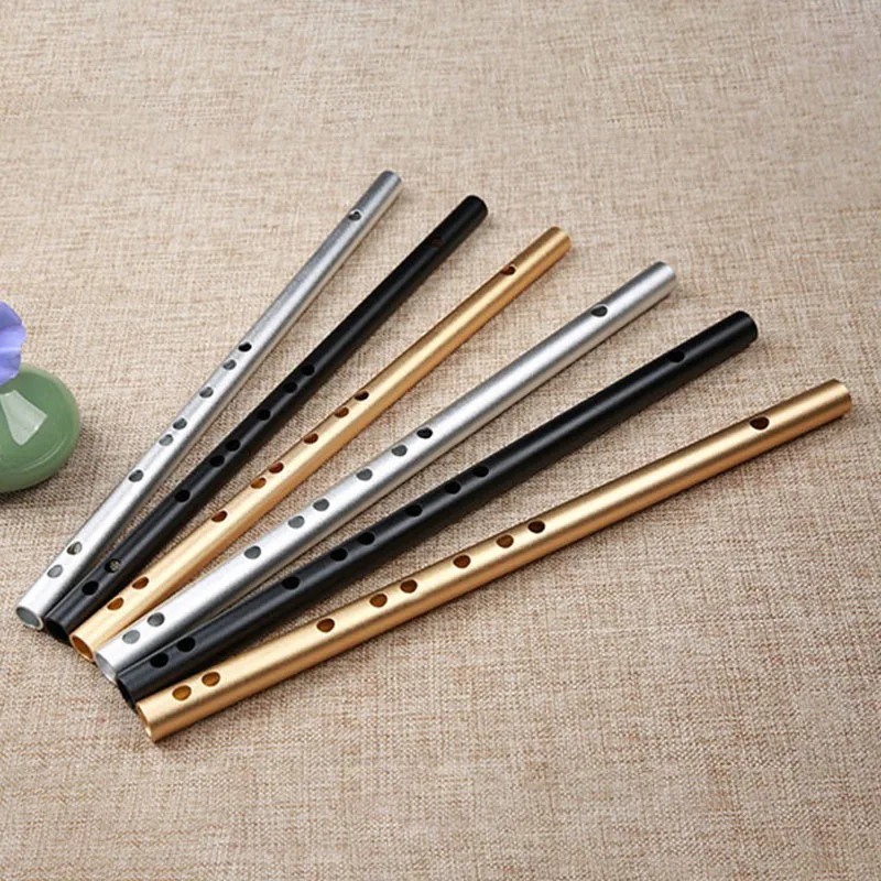 

F Key Short Flute Aluminum Alloy Portable Transverse Flutes Beginner Professional Performance Flute Classic Musical Instruments