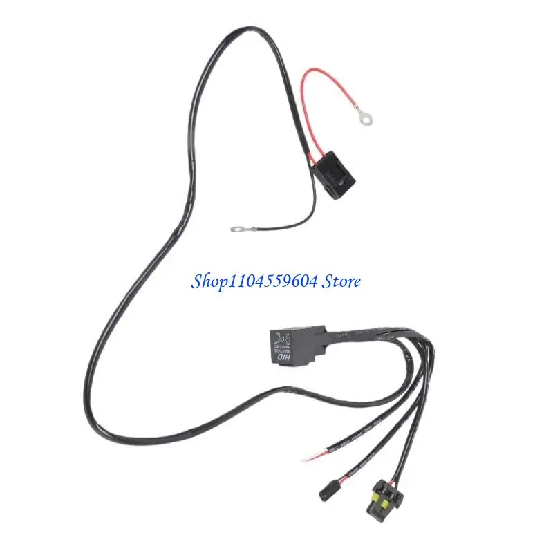 

12QM быстрая установка мотоциклетных фонарей, комплект прочных антикоррозионных проводов, простая установка для преобразования и