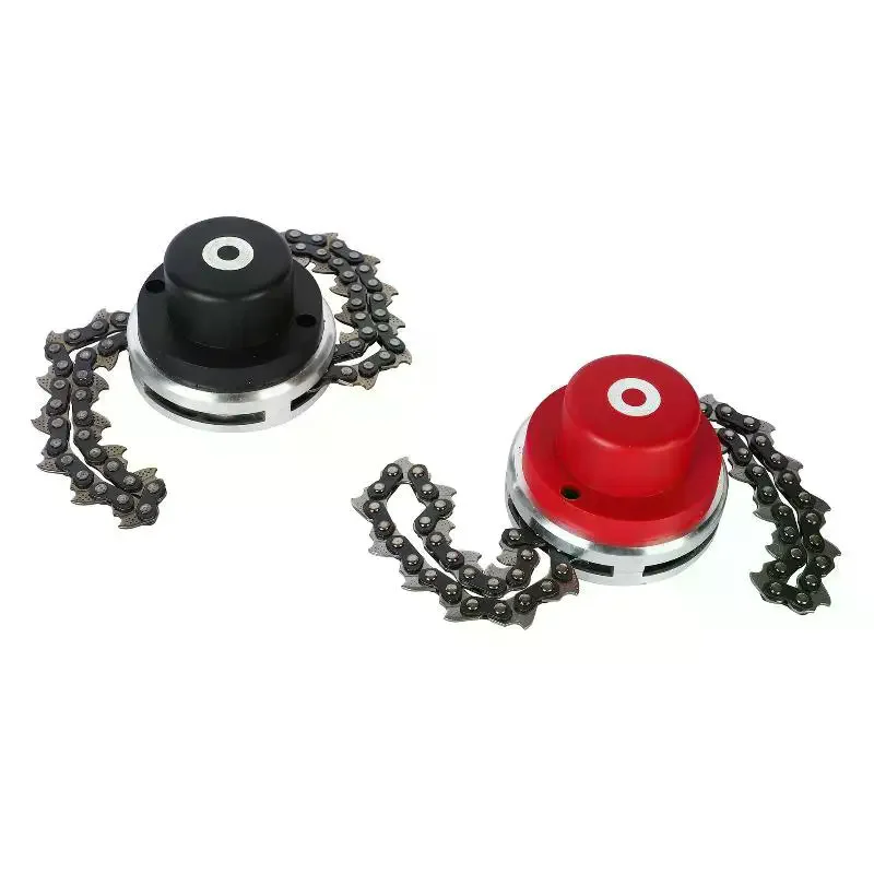 Lawn Mower Chain Trimmer Head, Weed Remover Head, Thickened Cordless Wear-resistant Universal Accessories