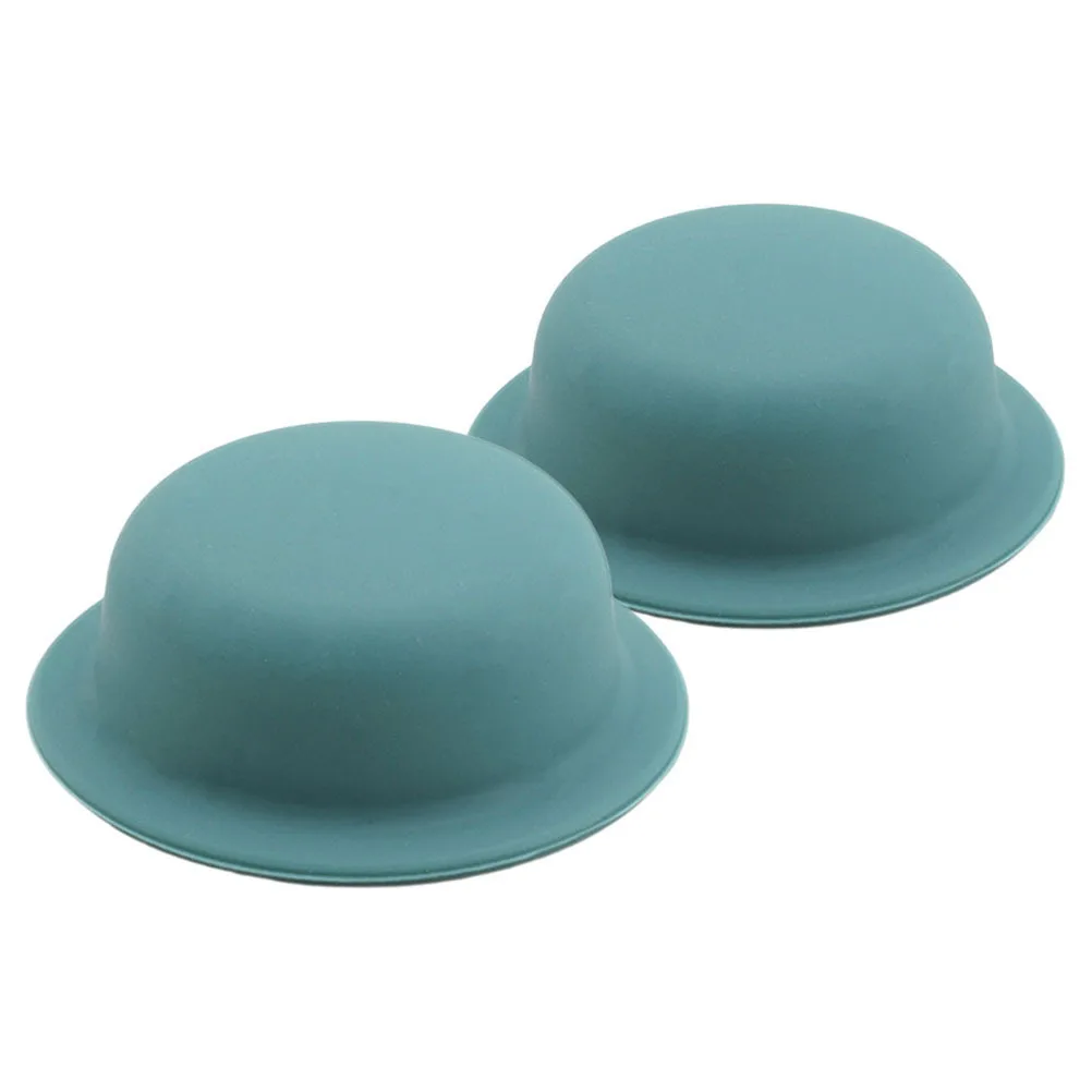 

2pcs Silicone Pot Lid Knob Covers Heat Resistant Non-Slip Universal Fit For Round Handles Kitchen Cookware Accessories Pot