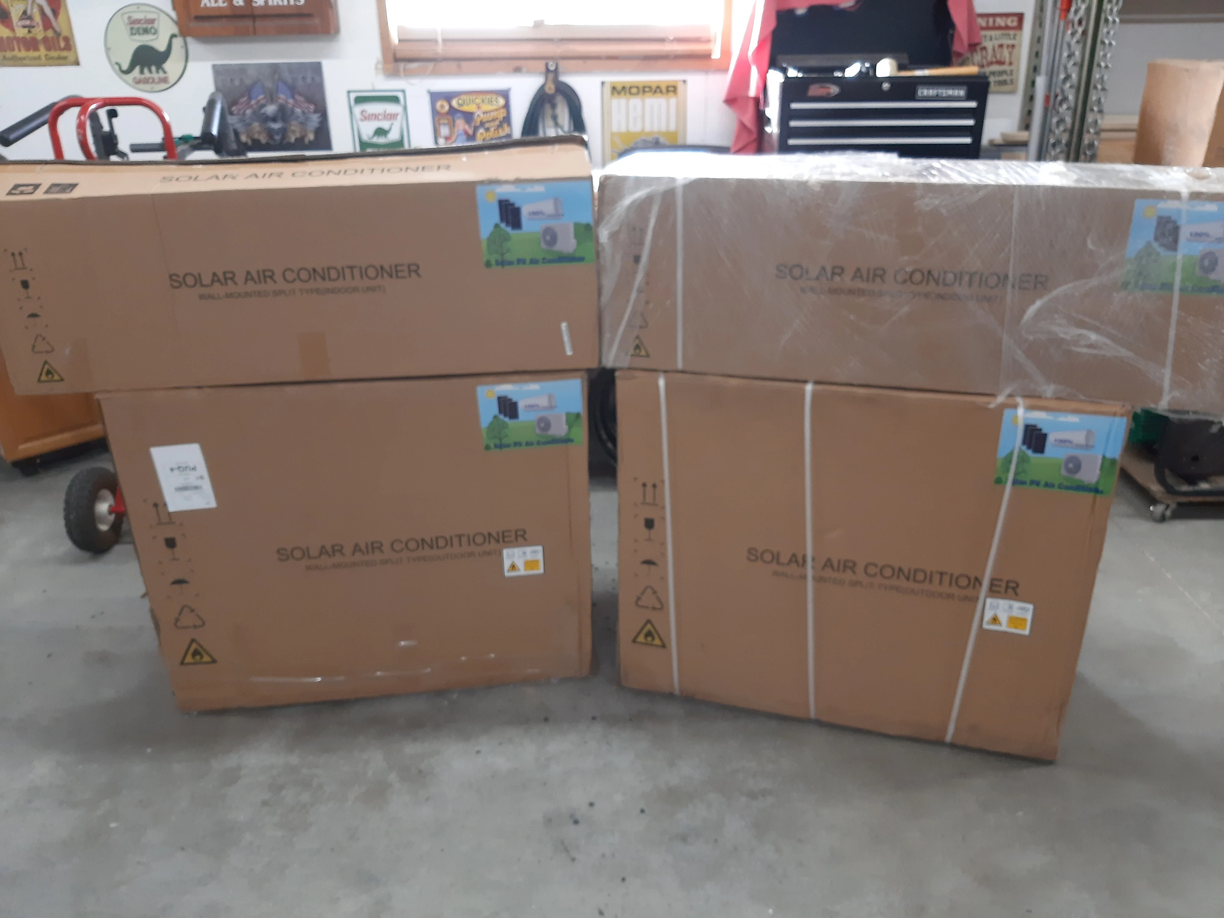 Solar air Conditioner AC DC Hybrid Solar Power Energy air Conditioner 9K 12k 18k 24k BTU WIFI Cooling and Heating Factory Price - view 6