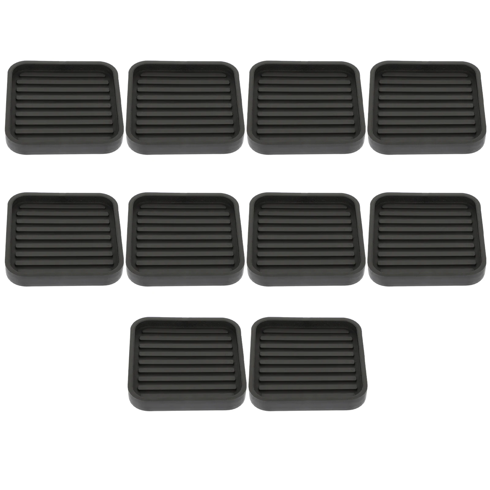 

8 Pcs Furniture Leg Pads Silicone Sofa Feet Risers Table Lifter Mats Bed Risers 4 Inch Carpet Sliders Hardware
