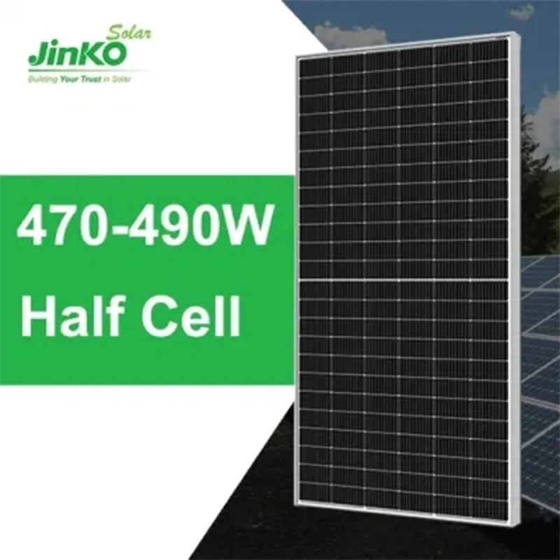 Jinko Solar N-Type Solar Panels 120 Cells 475W-500W PV Module Solar System 490W Efficiency 495W Max Power 485W Monofacial Module