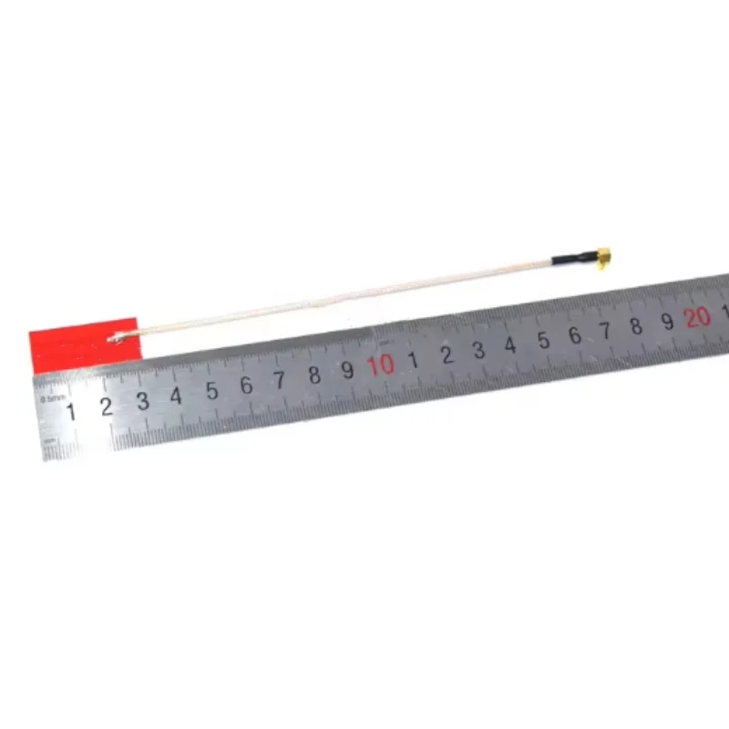 2 szt. antena dwuzakresowa 2.4G 5.8G, przewód posrebrzany RG178, interfejs MMCX, wbudowana antena 5G WiFi, uniwersalna, wielokierunkowa, płytka PCB — zdjęcie produktu 5