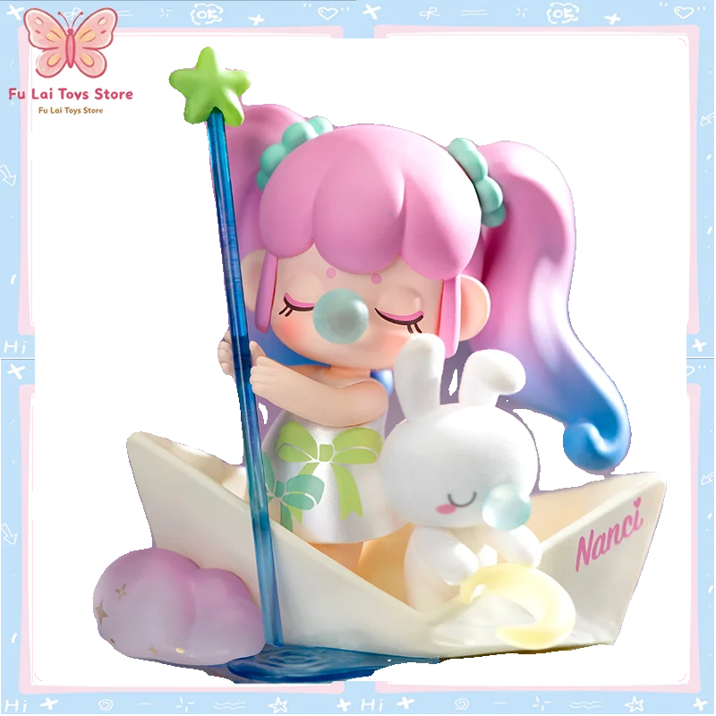 Original Nanci Dream Series Blind Box Cute Painted PVC Figure Desktop & Car Ornament Collectible Toy Perfect Holiday Gift