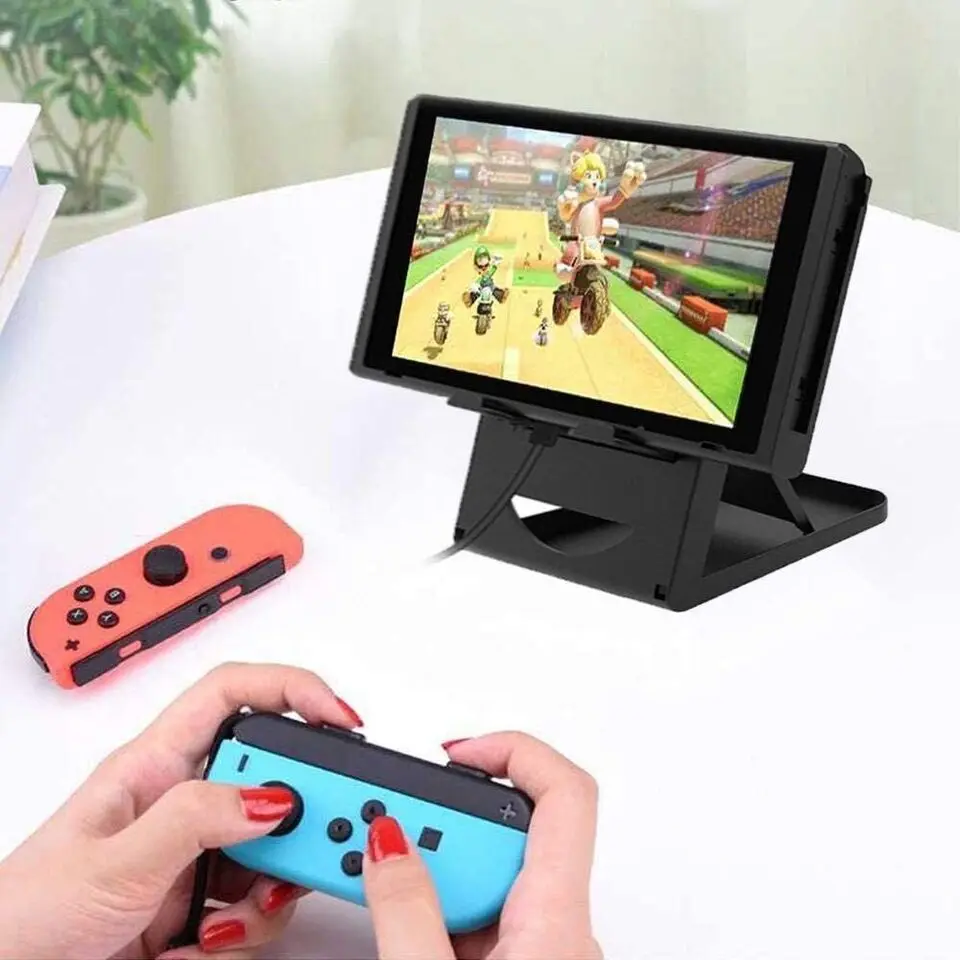 Lightweight Gaming Bracket Multi-angle Non-slip Compact Portable Stand Ergonomic Console Holder for Home Use