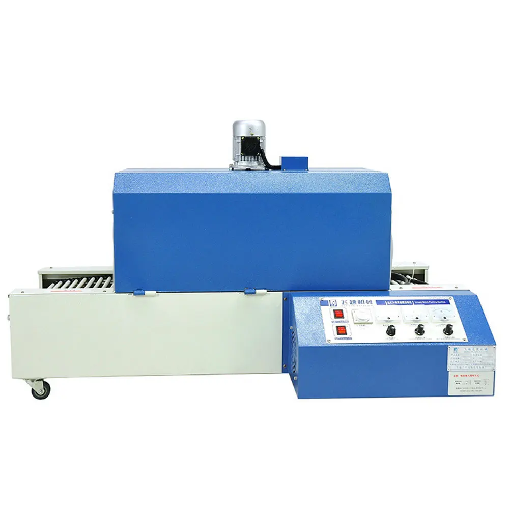 Heat Shrinkable Film Sealer PVC Shrink Film Heat Sleeve Plastic Packaging Machine Automatic Blister Machine FY-3020D 75*30*20cm