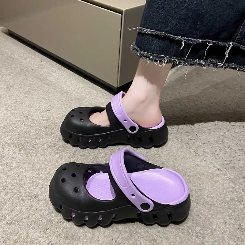 

Spring-autumn Spring Women's Sneakers Slippers White Sandal Shoes Women's Fashion Flip Flops Sport Luxo Exercise Loufers
