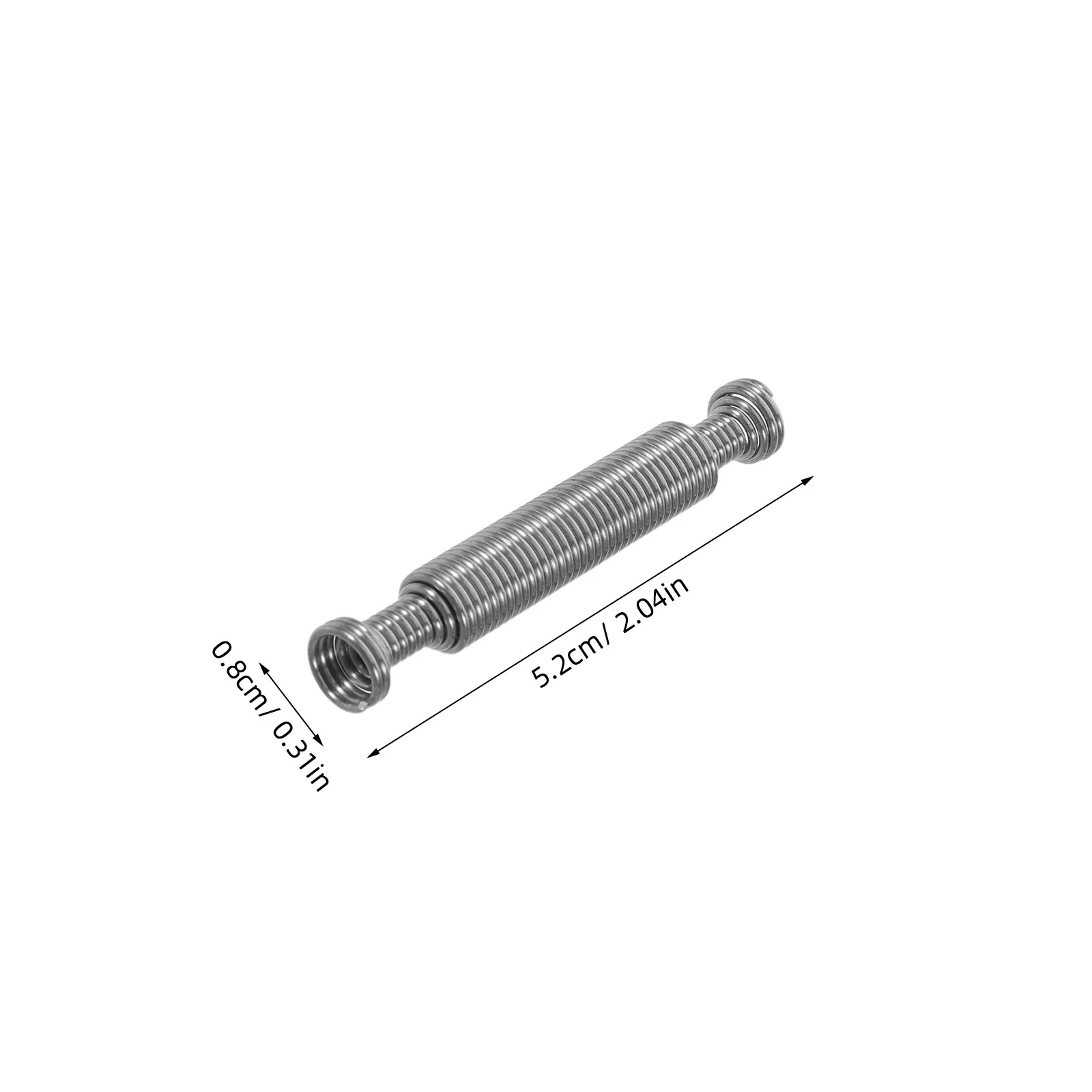 10Pcs Mop Replacement Springs Flat Mop Spring Attachment Metal Torsion Springs 0.8mm Wire Diameter Cleaning Tool Repair Parts