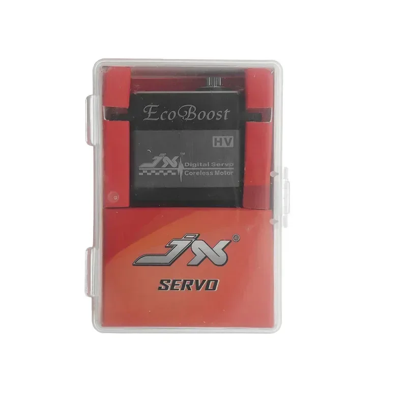 JX 21 kg kernloses digitales Servo 180 Grad CLS6322HV 6,0–7,4 V HV-Metallgetriebemotor mit 25 Zähnen Arm für RC-Car-Roboter-Flugzeughubschrauber