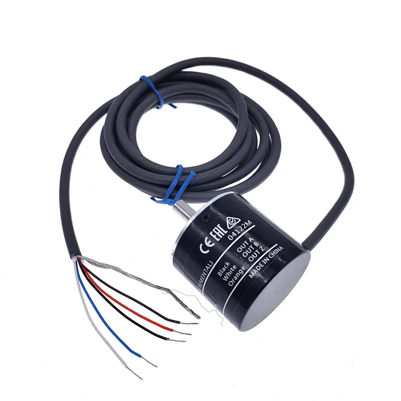E6B2CWZ6C Rotary Encoder 1500 18000 2000 2048 2500 P/R 5-24V DC NPN output Rotary switch with 2m lin image 4