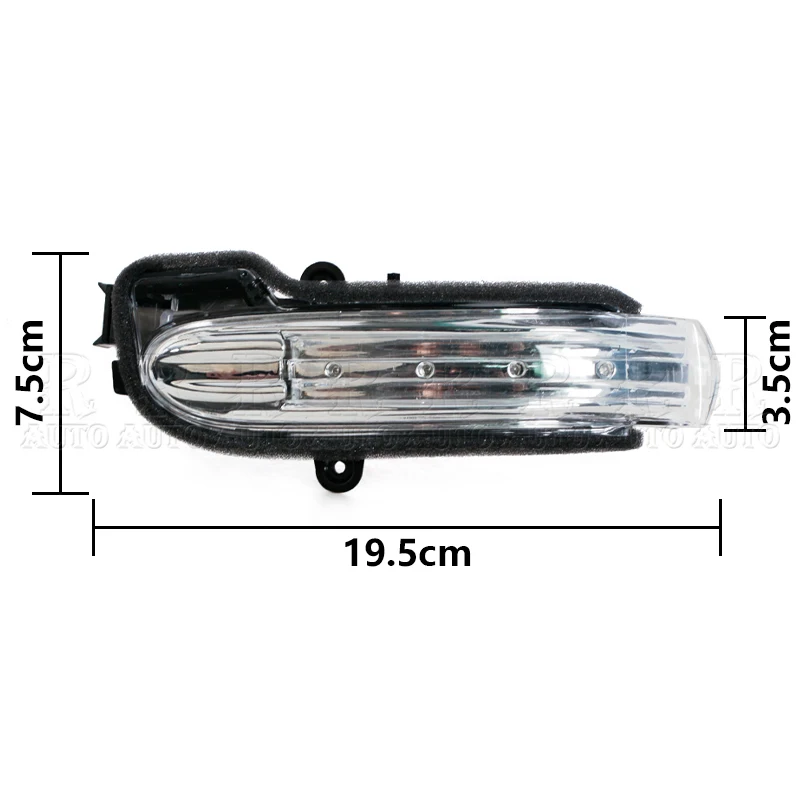Car LED Turn Signal Light For Mercedes Benz W203 4Door 2004 2005 2006 2007 Indicator Side Lamp Rearview Mirror Light A2038201621