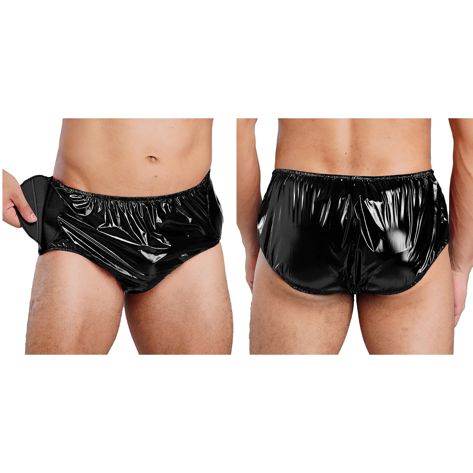 Adult Diapers Are Soft Skin-friendly And Leak-proof Cover Incontinence Briefs Underwear with Hook for Pool Beach Swimming