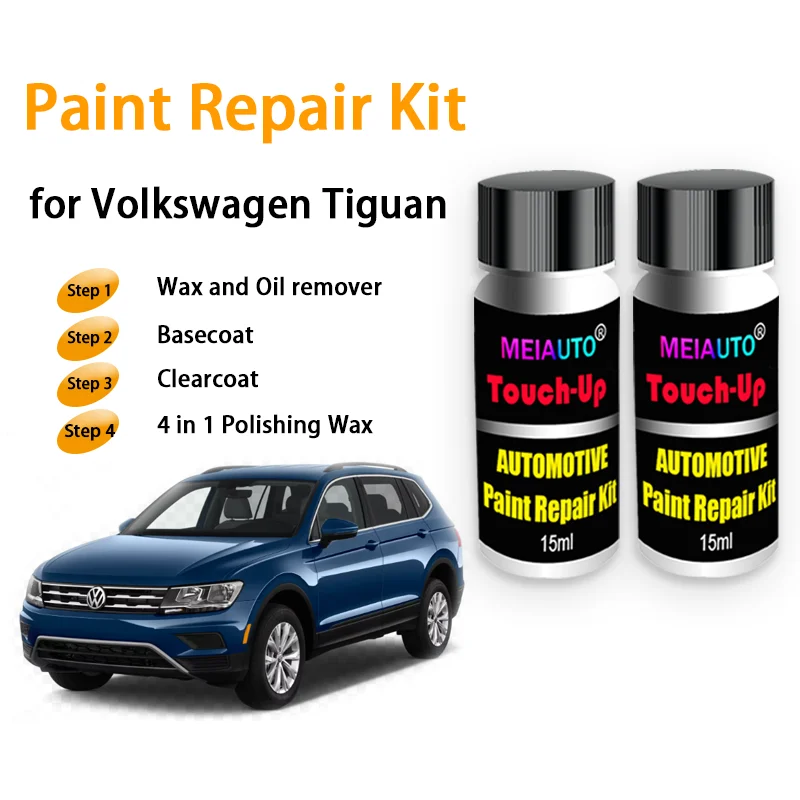 Car Paint Repair Kit for Volkswagen Tiguan Touch-Up Paint Scratch Remover Automotive Paint Care Accessories