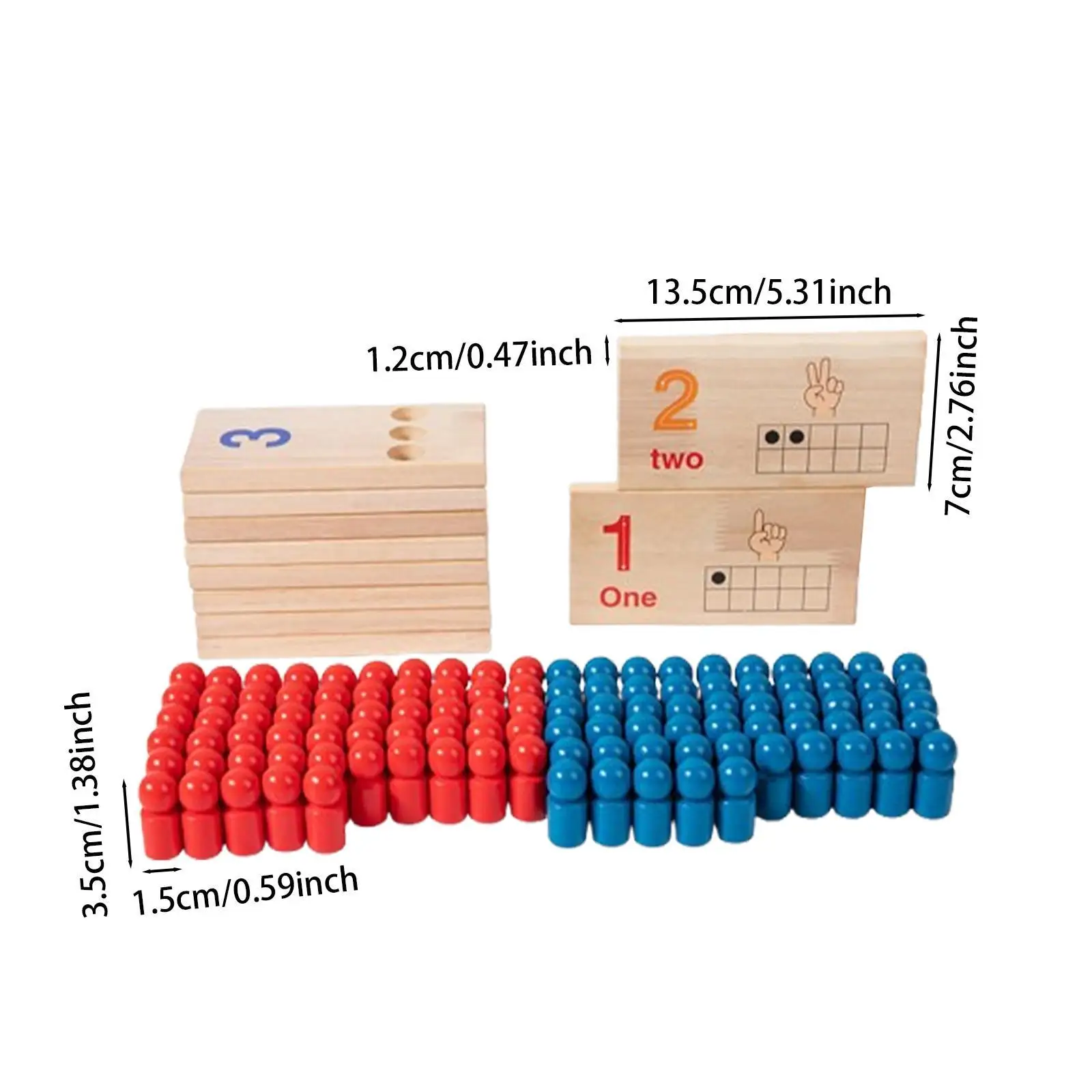 นับ Peg Board Montessori คณิตศาสตร์และตัวเลขสําหรับเด็กการประสานมือด้วยตาคณิตศาสตร์ Manipulatives สําหรับเด็ก 3 4 5 ปี