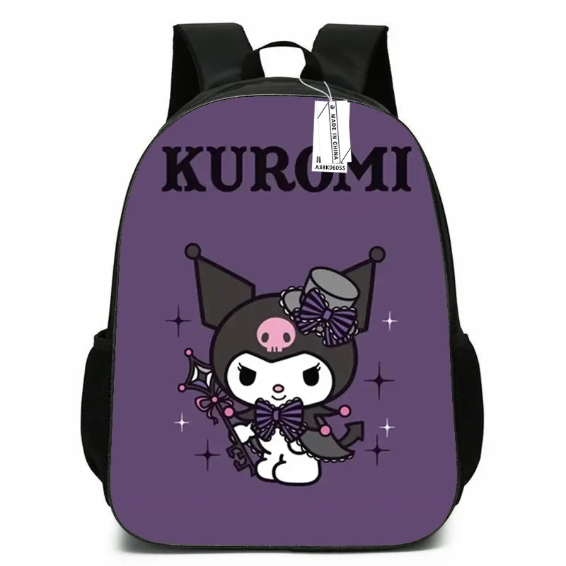 Sanrio Cartoon Backpack Student Schoolbag Teen Girl Outdoor Travel Bag Kuromi Multifunctional School Backpack Tote Bag Handbag