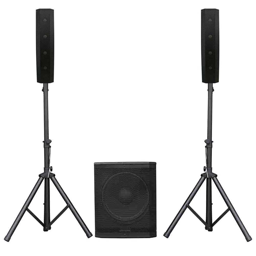 

2000W 15 Inch 2.1CH Tower Bluetooth Loudspeaker KARAOKE PARTY System JC415BTN with TWS/FM/USB/SD/Mic Input