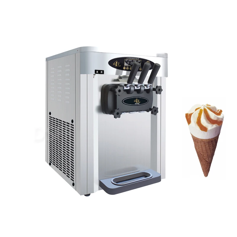 

Машина для мягкого мороженого, машина для замороженного йогурта Sanwei, ЖК-экран, хит продаж