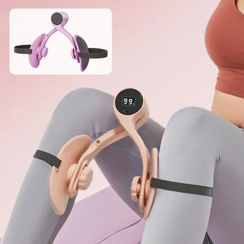 Pelvic Floor Exerciser Shaping Slimming Leg Exercise Trainer Pelvic Floor Muscle Exerciser Family Fitness Sports Equipment