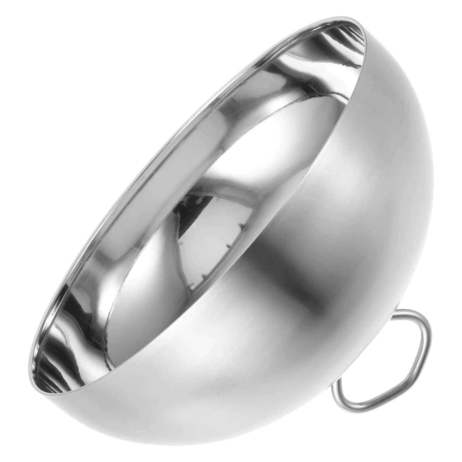 

20cm Stainless Steel Steak Cover Dome Lid Cooking Tool Anti Oil Splash Food Cover for Restaurant Home Kitchen Dish Lid