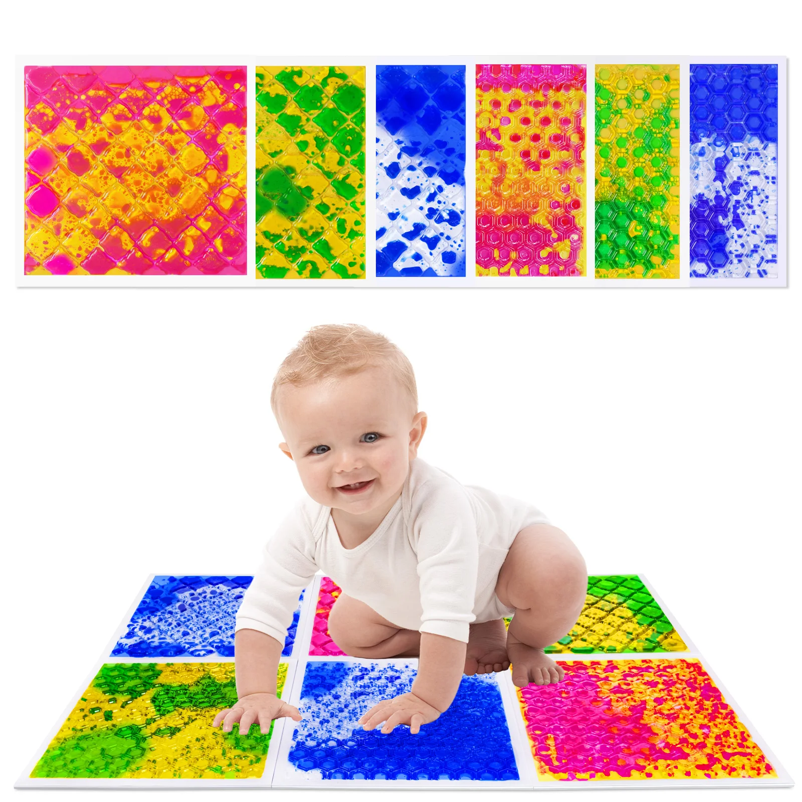 Touch What You See: Visual Sensory Toys Connect Kids to Tactile Fun on Sensory Mat