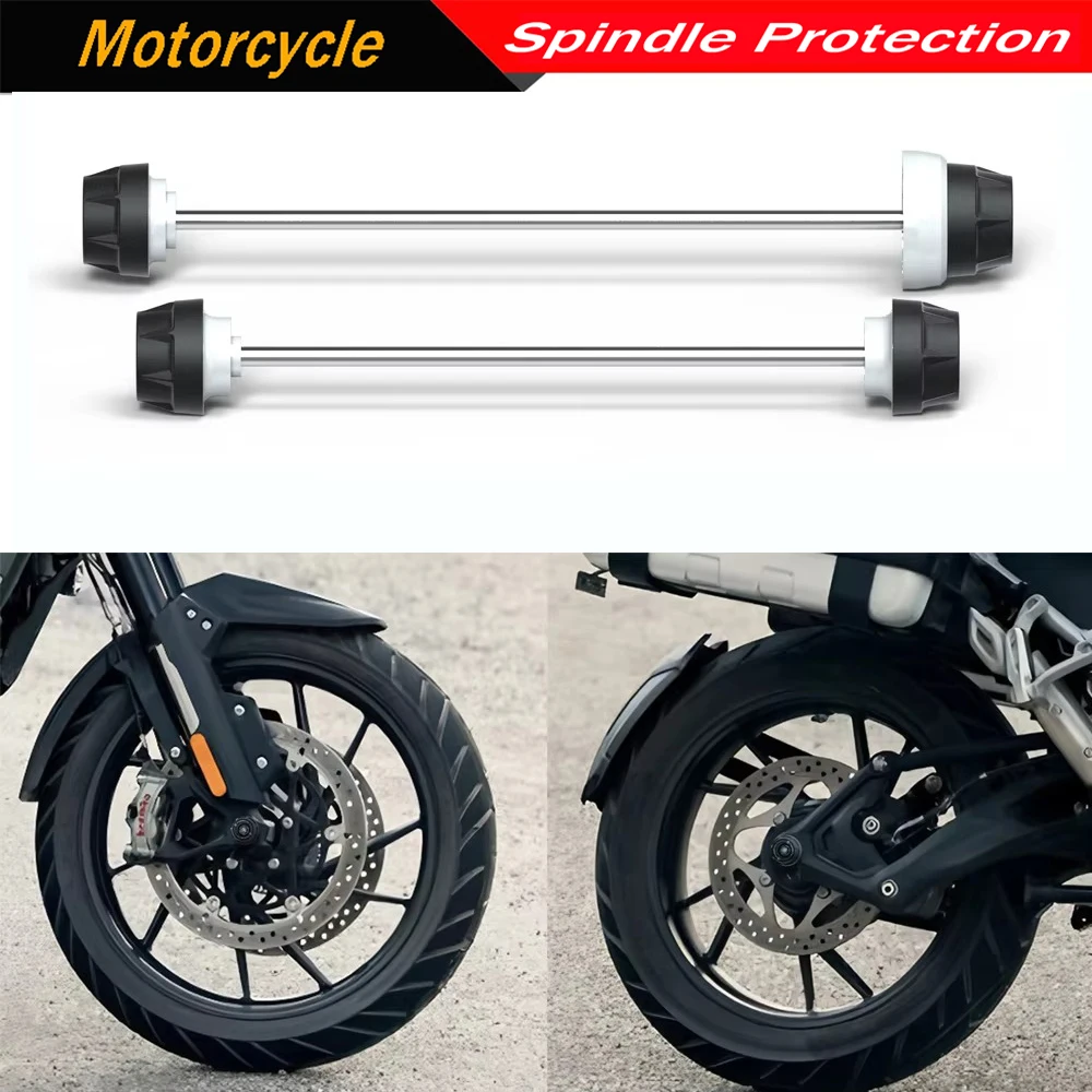 

for Triumph Tiger 1200 GT/PRO/Rally Explorer 2022-2025 Motorcycle Spindle Bobbins Protection Axle Set