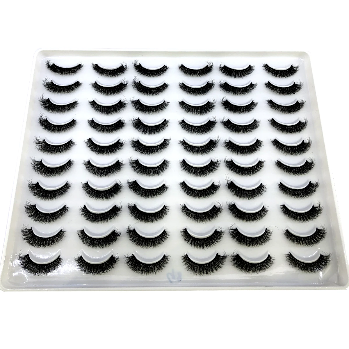 30 Paar Flauschige Lange 3D Nerz-Wimpernverlängerungen Weiche Nerz-Wimpern für Schönheit – Detail 23