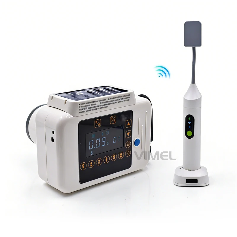 Portable Electricity Dental X Ray Unit Digital Wireless Intraoral X-ray Sensor High Frequency Dental Imaging Machine VIMEL
