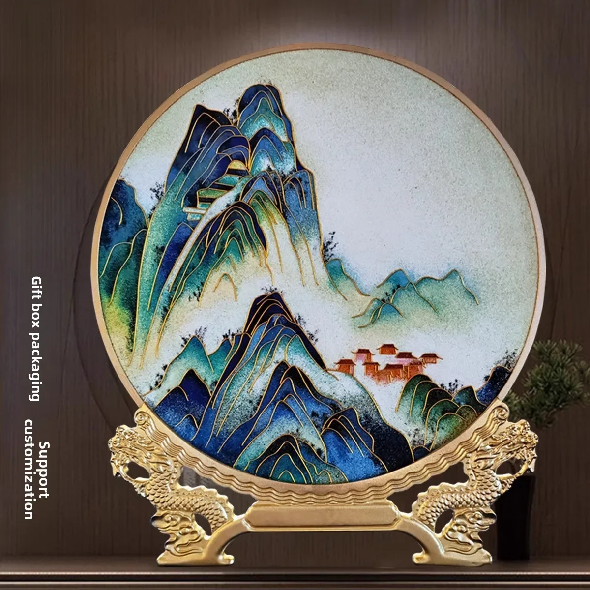 Office living room, send customer leaders, high-end business customized commemorative gifts