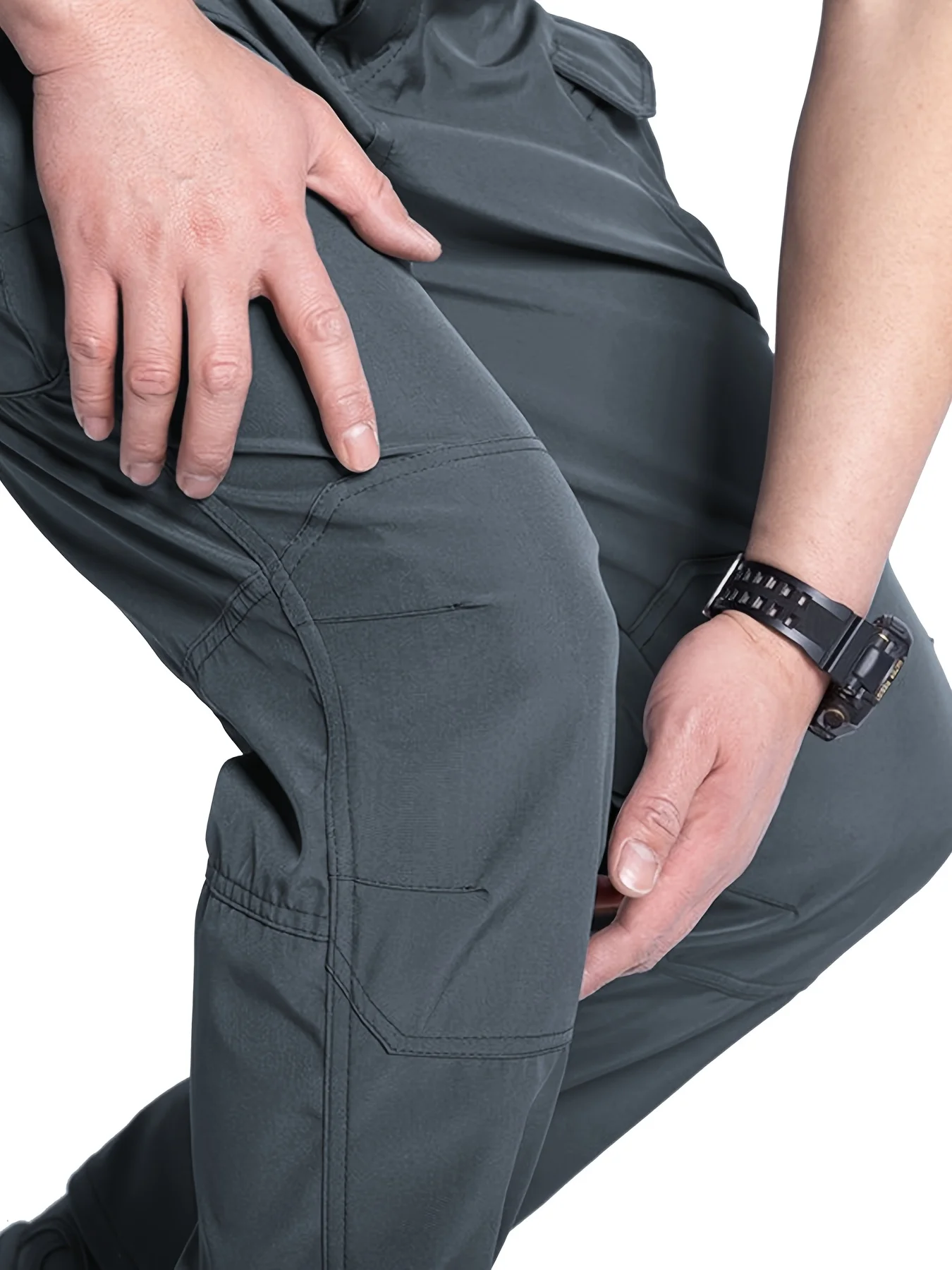 2025 Autume Men's Tactical Cargo Pants City SWAT Military Multi-pocket Trousers for Men