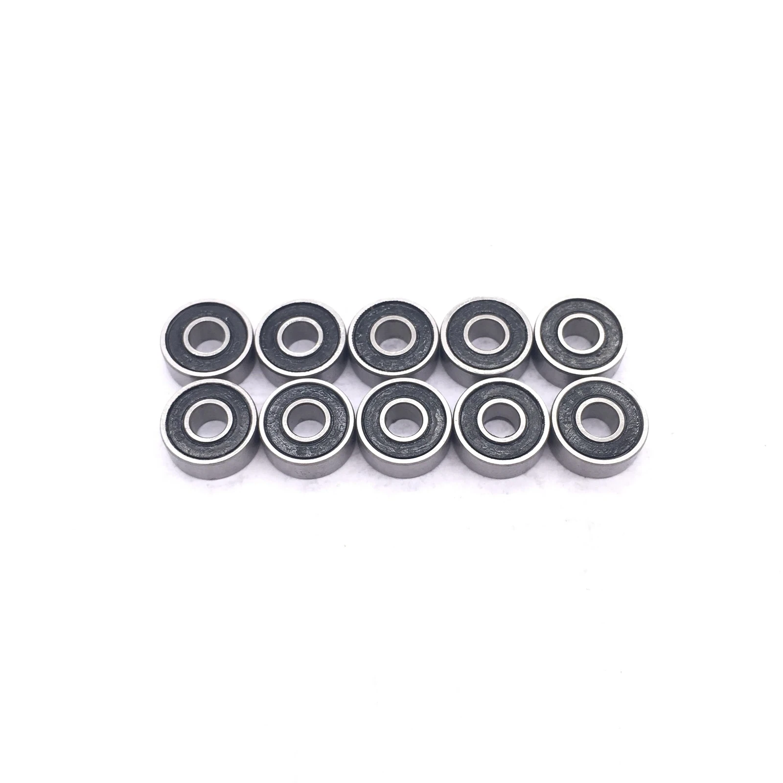 

10pcs 3x6x2.5mm (4) MR63-2RS Rubber Seals Precision Ball Bearings