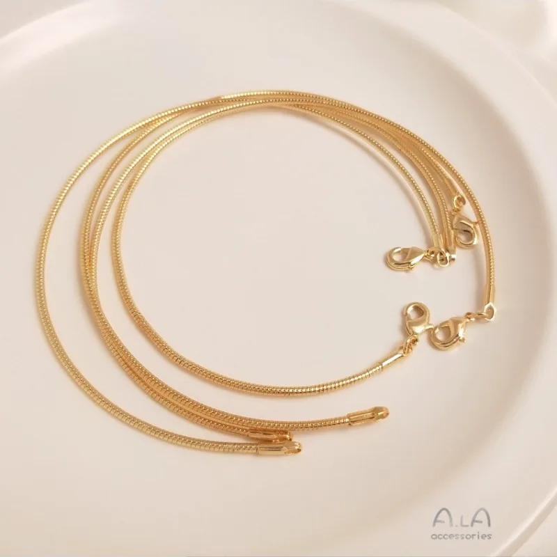 14K Gold Color-memory Rebound Bracelet Collar Thread Hard Wire Bracelet Collar DIY Jewelry Accessories Material