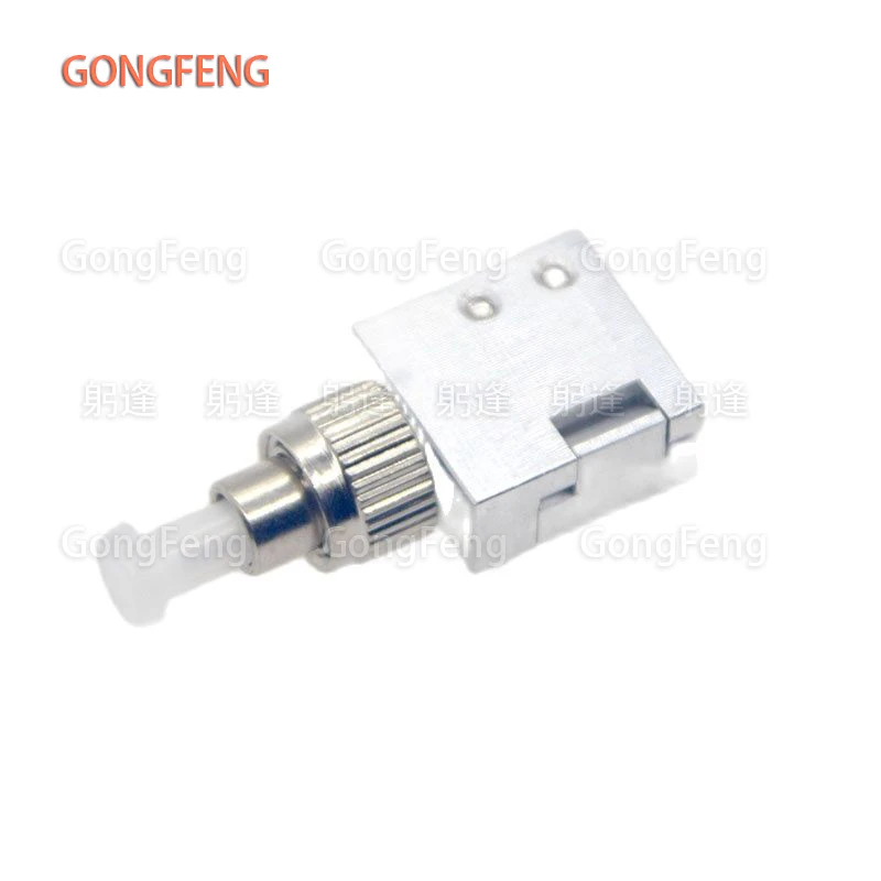 New Optical Fiber Connector OTDR Test Flange FC Mini Magnet Clamp Bare Fiber Adapter Temporary Connection Coupler