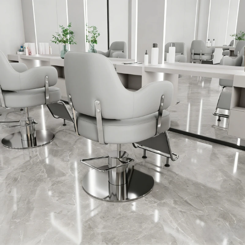 Shampoo Makeup Barber Chair Professional Swivel Hairdresser Barber Chair Waiting Styling Silla De Barbero Commercial Furniture