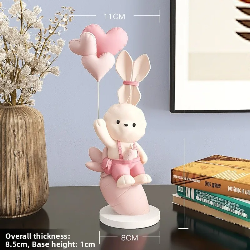 

Rabbit Tabletop Decorations Home Decorations Living Room TV Cabinet Wine Cabinet Decor Luxury Moving New Home Birthday Gifts