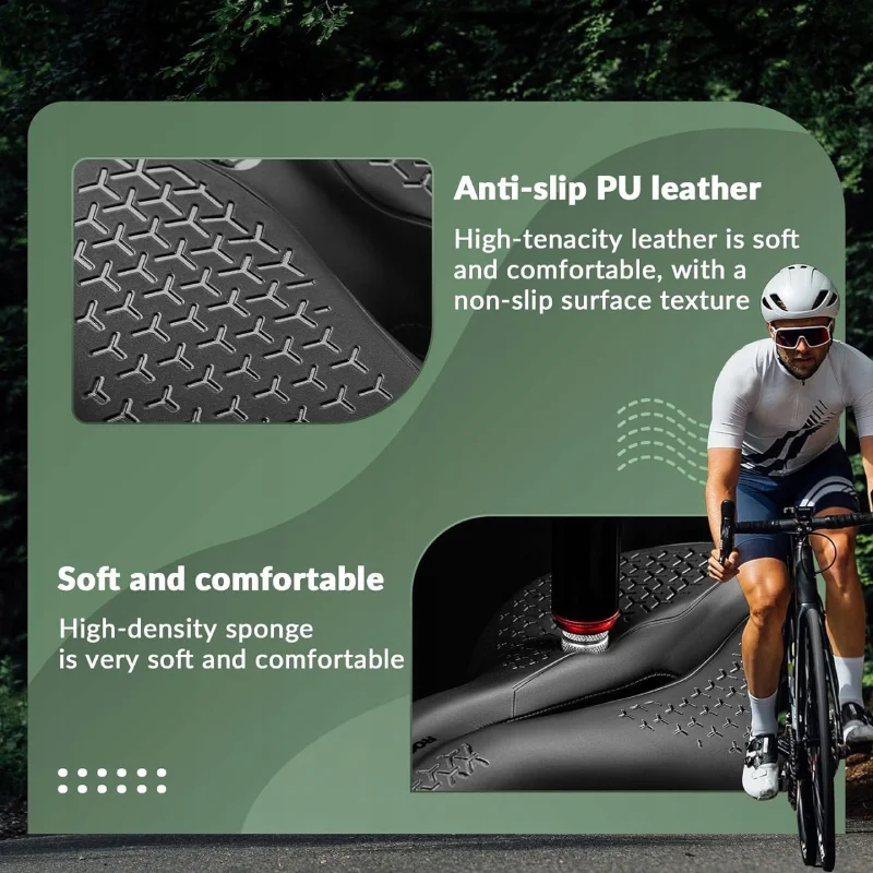 سرج الدراجة المريح ROCKBROS ، من ROCKBROS