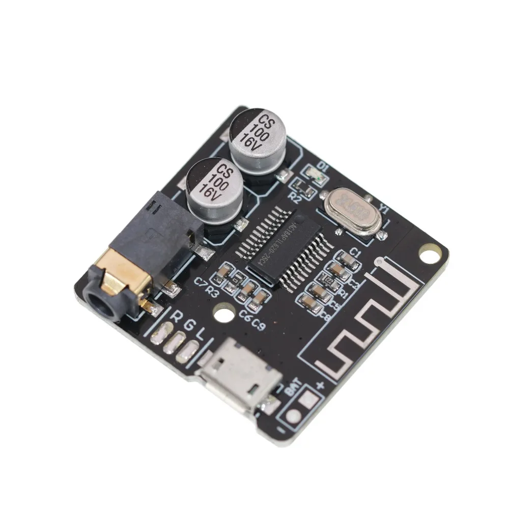 DIY Bluetooth 5.0 Audio Receiver Module - MP3 Bluetooth Decoding Board, 4.1 CompatibleDIY Sound Systems.