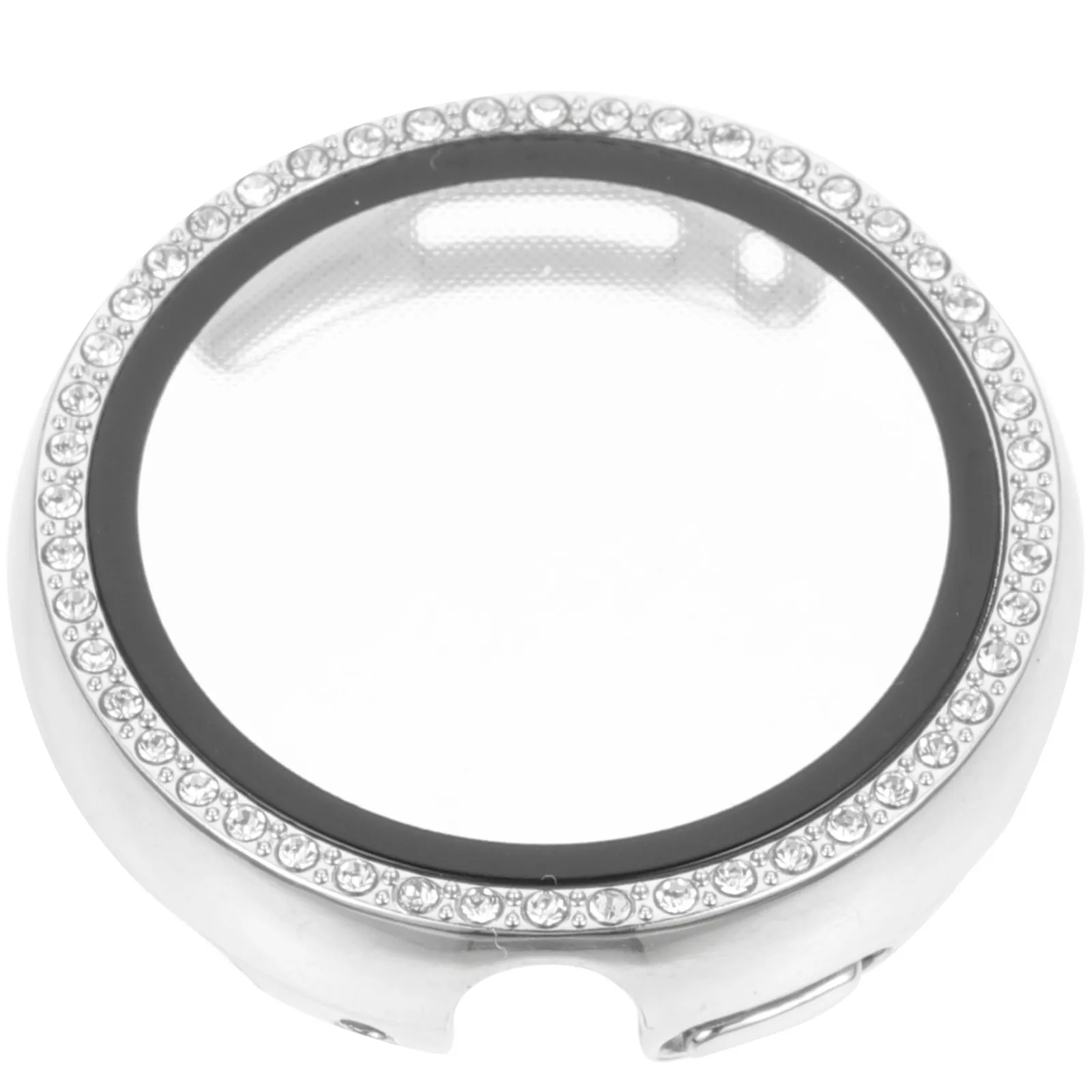 

Rhinestone Watch Protective Case Scratch Proof Elegant Screen Protector Cover Smartwatch Shell Wrist Watch Screen
