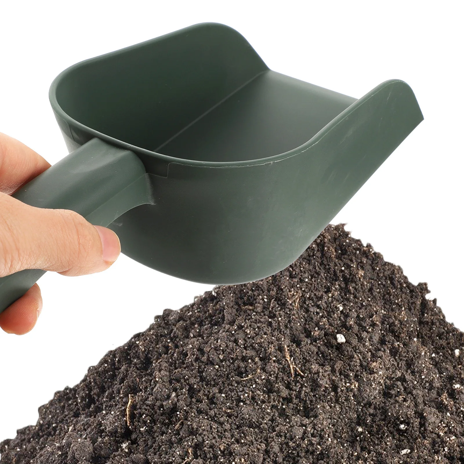 3 قطعة مجرفة التربة البلاستيكية للحديقة لزراعة الحفر وإزالة الأعشاب الضارة نباتات داخلية زراعة عصارية مجرفة صغيرة أدوات البستنة #1